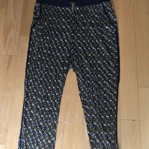Anthropologie patterned pants